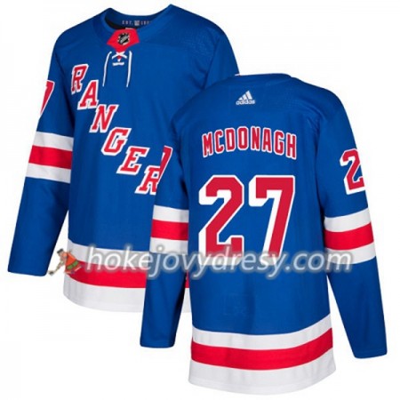 Pánské Hokejový Dres New York Rangers Ryan McDonagh 27 Adidas 2017-2018 Modrá Authentic